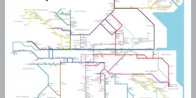 แผนที่ของดับลิน pubs